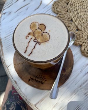Dirty chai latte  at Juvenate in Stellenbosch