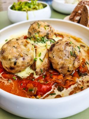 Paradeiserknödel at die Speis in Graz