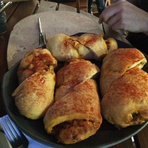 Vegan Pão Com Chouriço at Cor de Tangerina in Guimaraes