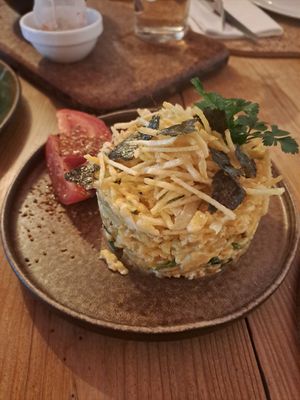 Brás de alho francês at Cor de Tangerina in Guimaraes