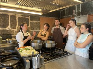   at Cor de Tangerina in Guimaraes