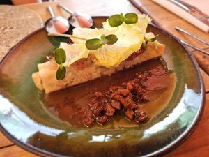 Rolinho de filo at Cor de Tangerina in Guimaraes