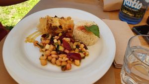 Main dish I at Cor de Tangerina in Guimaraes