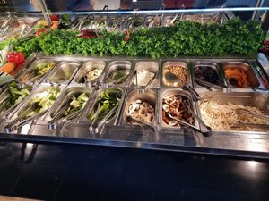 Vegetables for the wok at Jasmijn Garden in Assen