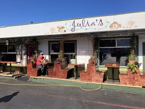 Front at Julia's Vegetarian Restaurant in Pacific Grove