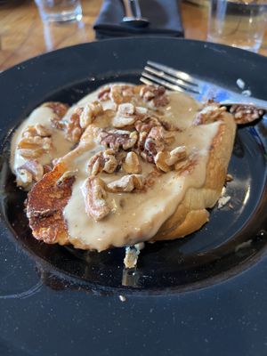 French toast  at Julia's Vegetarian Restaurant in Pacific Grove