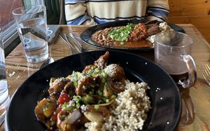   at Julia's Vegetarian Restaurant in Pacific Grove