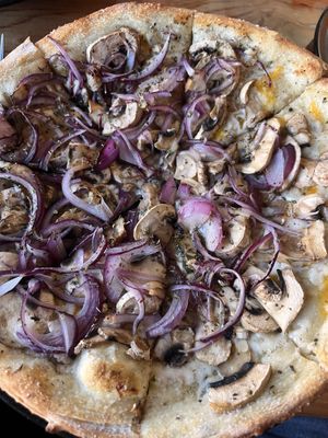 Pizza  at Julia's Vegetarian Restaurant in Pacific Grove