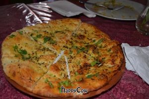 thin bread at Julia's Vegetarian Restaurant in Pacific Grove