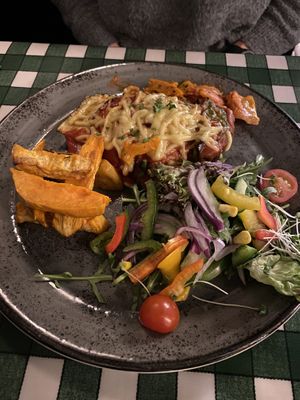 vegetable bake  at Paco's in Perth