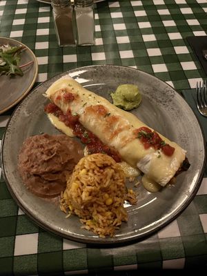 Tofu enchiladas   at Paco's in Perth