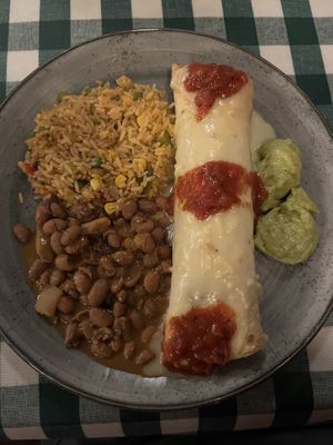 Vegan enchiladas   at Paco's in Perth