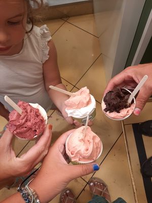  at Gelateria La Carraia in Florence