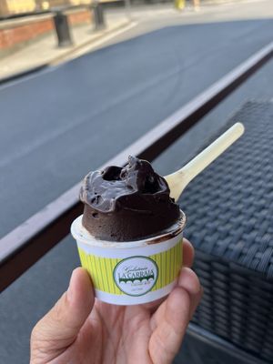   at Gelateria La Carraia in Florence
