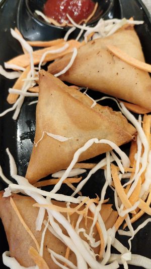 Samosa at Arya Bhavan in Paris