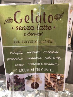   at Casa del Gelato in Albenga