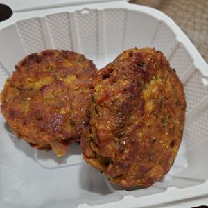 Vegan Crab Cakes at The Land of Kush in Baltimore