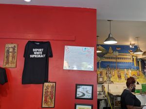 Decor at The Land of Kush in Baltimore