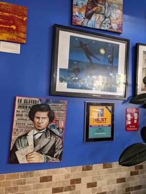 Decor at The Land of Kush in Baltimore