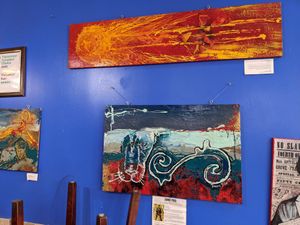 Local artists displayed at The Land of Kush in Baltimore
