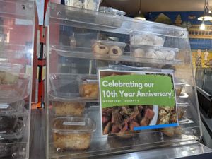 Desert case at The Land of Kush in Baltimore