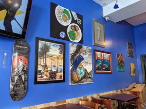 Local artists at The Land of Kush in Baltimore