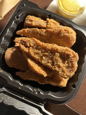 Chick’n Tenders  at The Land of Kush in Baltimore