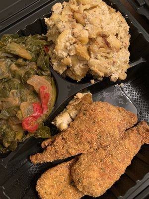 Chicken tenders  at The Land of Kush in Baltimore