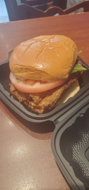 VISH SANDWICH at The Land of Kush in Baltimore