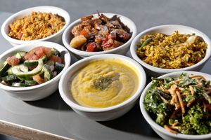 We are VeganSoul! Experience good food and a healthy way of living! The Land of Kush inspires you to feed your spirit. The ultimate vegan experience! at The Land of Kush in Baltimore