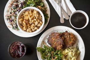 We are VeganSoul! Experience good food and a healthy way of living! The Land of Kush inspires you to feed your spirit. The ultimate vegan experience! at The Land of Kush in Baltimore