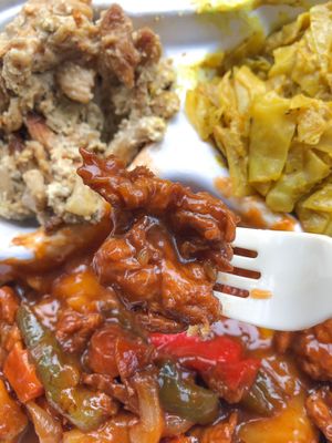 vegan ribs!!!! seriously one of the best things i’ve ever tasted/eaten at The Land of Kush in Baltimore