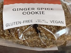 Vegan cookie  at Saucy Brew Works in Shaker Heights