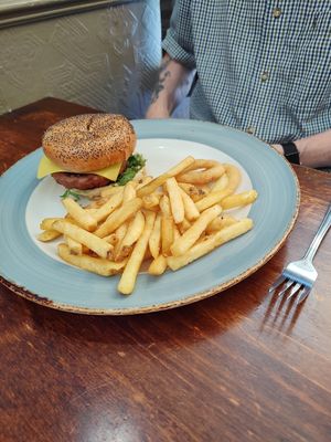 Beyond burger at Cottage Loaf in Wirral