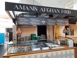 Amani's Afghan Food at Markthalle in Basel