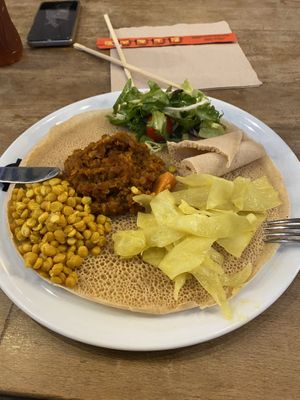 Injera  at Markthalle in Basel
