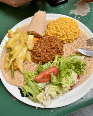 Injera from Abyssinia  at Markthalle in Basel