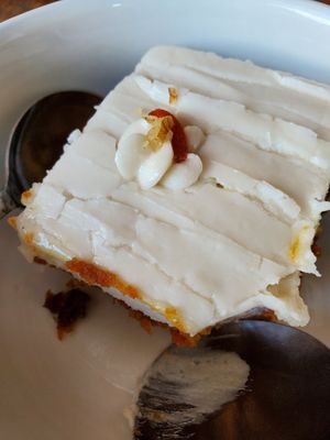 Carrot Pumpkin Cake at Bouldin Creek Cafe in Austin