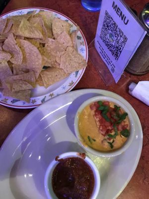 Vegan queso! Spicy    at Bouldin Creek Cafe in Austin