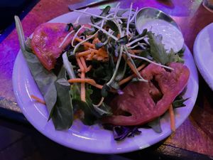 Always tasty - veggie full side salad #veganuary #Veganuary at Bouldin Creek Cafe in Austin