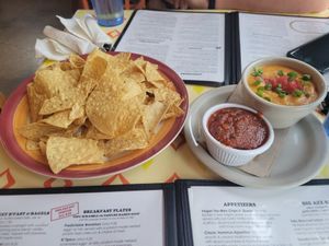 Vegan Tex Mex Chips & Queso at Bouldin Creek Cafe in Austin