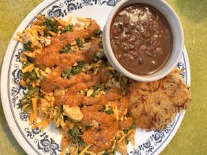 Smokin Joe’s omelette   at Bouldin Creek Cafe in Austin