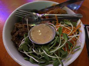 Bulgogi bowl  at Bouldin Creek Cafe in Austin