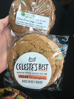 I’m sorry cookies from the manager. I’m not mad, they were so good.  at Bouldin Creek Cafe in Austin