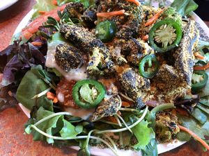 Godly salad!  at Bouldin Creek Cafe in Austin