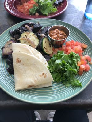 Fajitas at Bouldin Creek Cafe in Austin