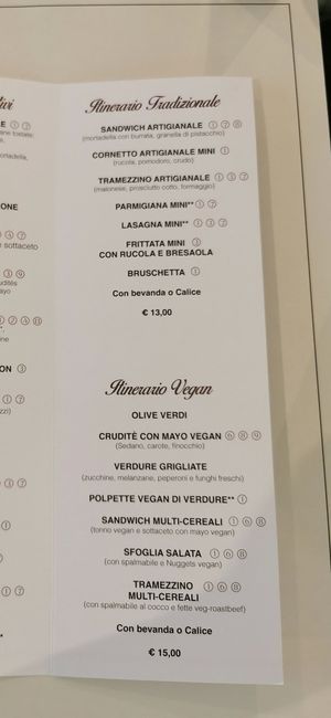 Veganer Aperitif at Les Plus Bon in Tortoreto