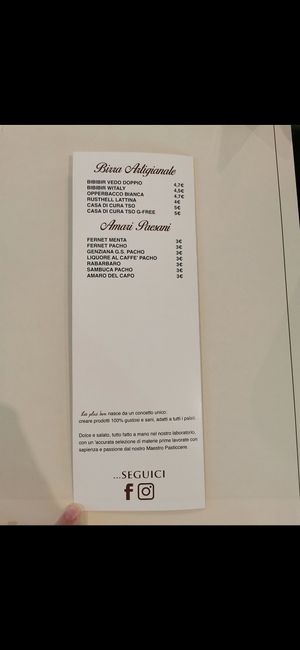 Getränke at Les Plus Bon in Tortoreto