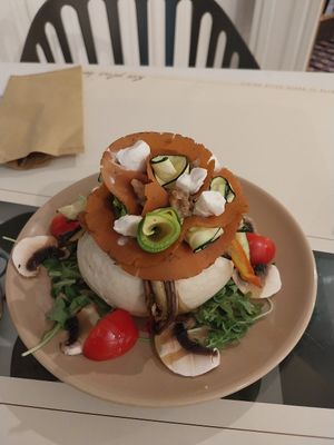 La sfera vegan at Les Plus Bon in Tortoreto