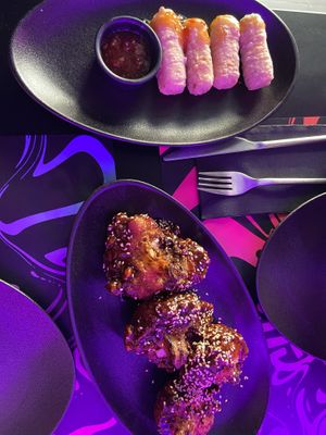 Teques y muslitos at Guakame Street Food in Valencia